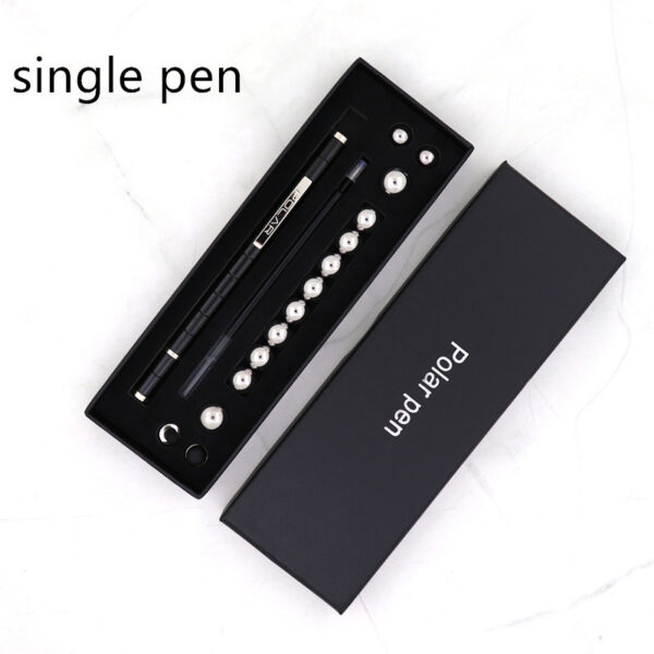 Stress Reducer Relief Toys Gift Box funny black golden kits Fidget magnetic polar pen with stylus ball pen - Image 9