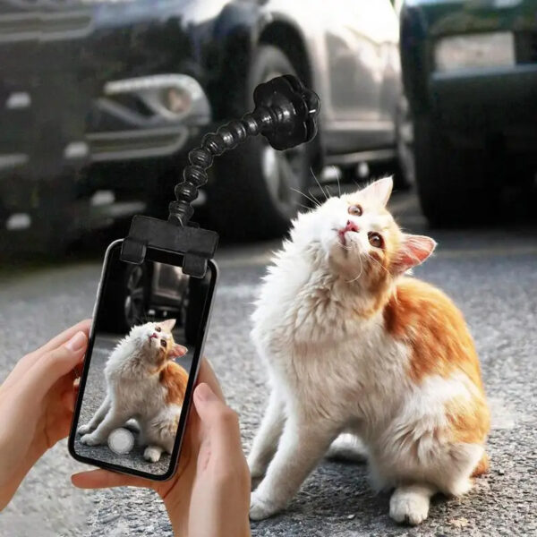 Pet Photography Tool Cat Dog And Dog Viewing Lens Teddy Camera Toy Mobile Phone Camera Holder Selfie Clip Supplies Pet Products - Image 2