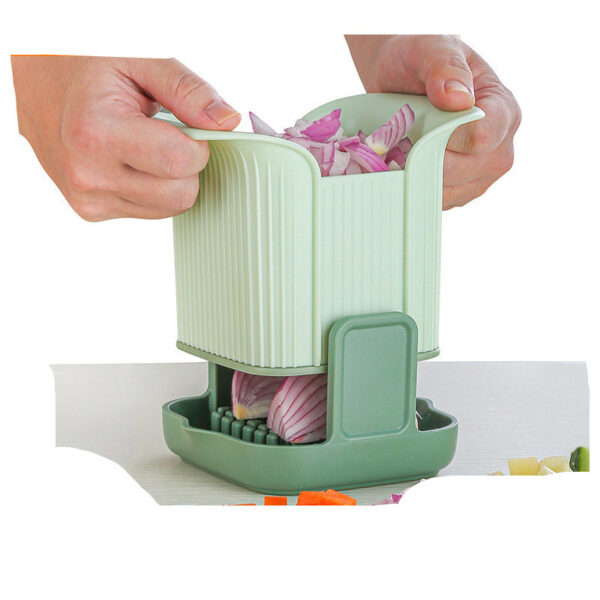 Multifunctional Vegetable Chopper French Fries Cutter Household Hand Pressure Onion Dicer Cucumber Potato Slicer Kitchen Tools - Image 3