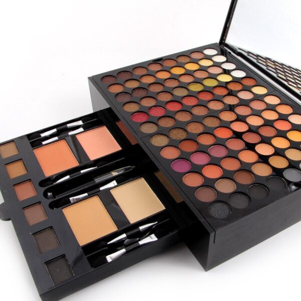 180 Colors Eyes Shadow Blush Set Personalized Piano-shaped Makeup Palette Box - Image 6