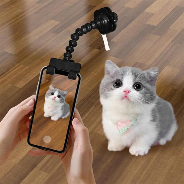 Pet Photography Tool Cat Dog And Dog Viewing Lens Teddy Camera Toy Mobile Phone Camera Holder Selfie Clip Supplies Pet Products - Image 4