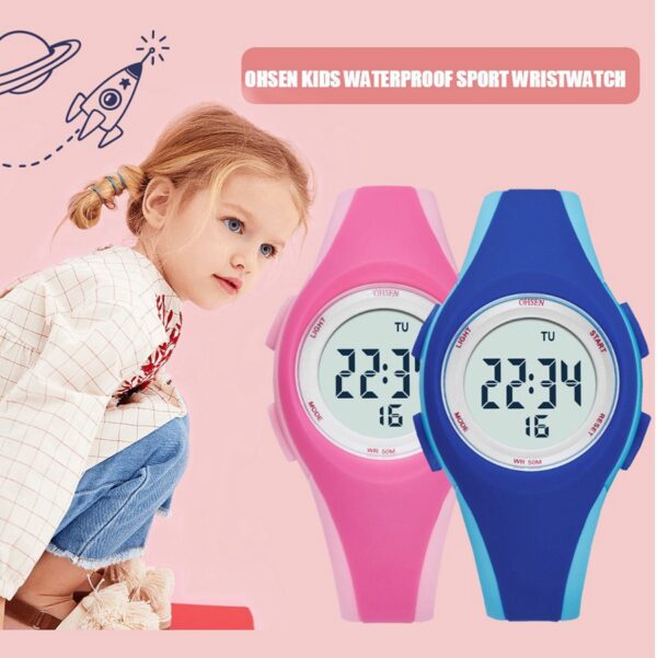 Multifunctional Waterproof Children's Electronic Watch - Image 7