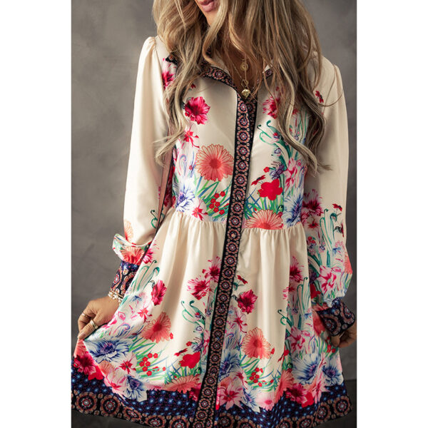 European And American Leisure Versatile Printed Dress - Image 2