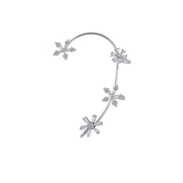 Rotating Flower Ear Hanging No Piercing Ear Hooks Ear Hanging - Image 5