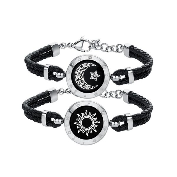 Sun-Moon Smart Sensing Couple Bracelet - Image 4