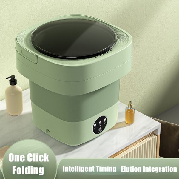 Mini Foldable Washing Machine Portable Mini Socks Underwear Panties Washing Machine Big Capacity 3 Models With Spinning Dry Gadgets - Image 8