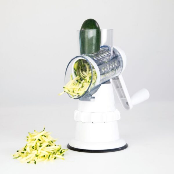 3 In 1 Vegetable Slicer Manual Kitchen Accessories Grater For Vegetable Cutter Round Chopper Mandolin Shredder Potato Home Kitchen Supplies Kitchen Gadgets - Image 4